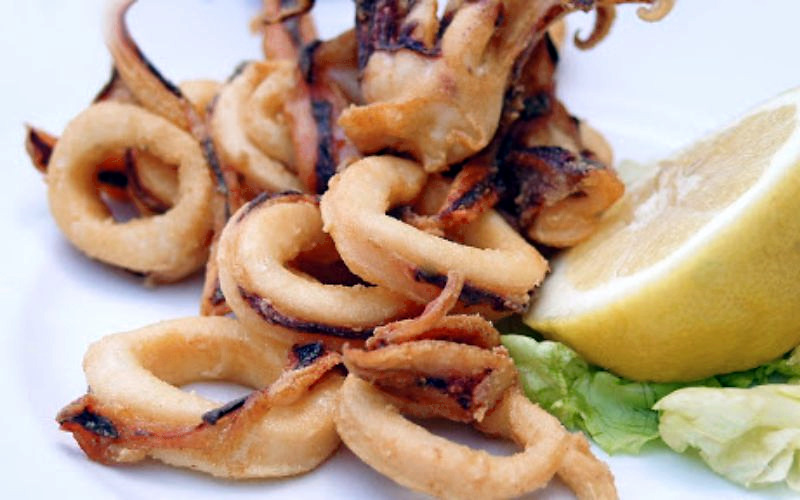 CALAMARES-FRITOS Ensaladilla rusa