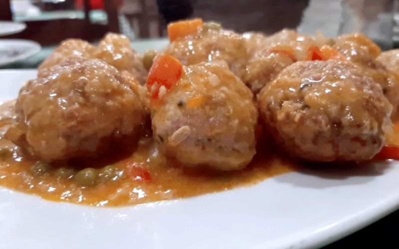 albondigas-VEGANAS Ensaladilla rusa