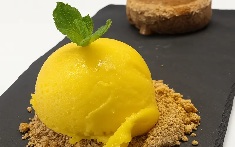 coulant con helado Coulant con helado La Cantina Sixtina